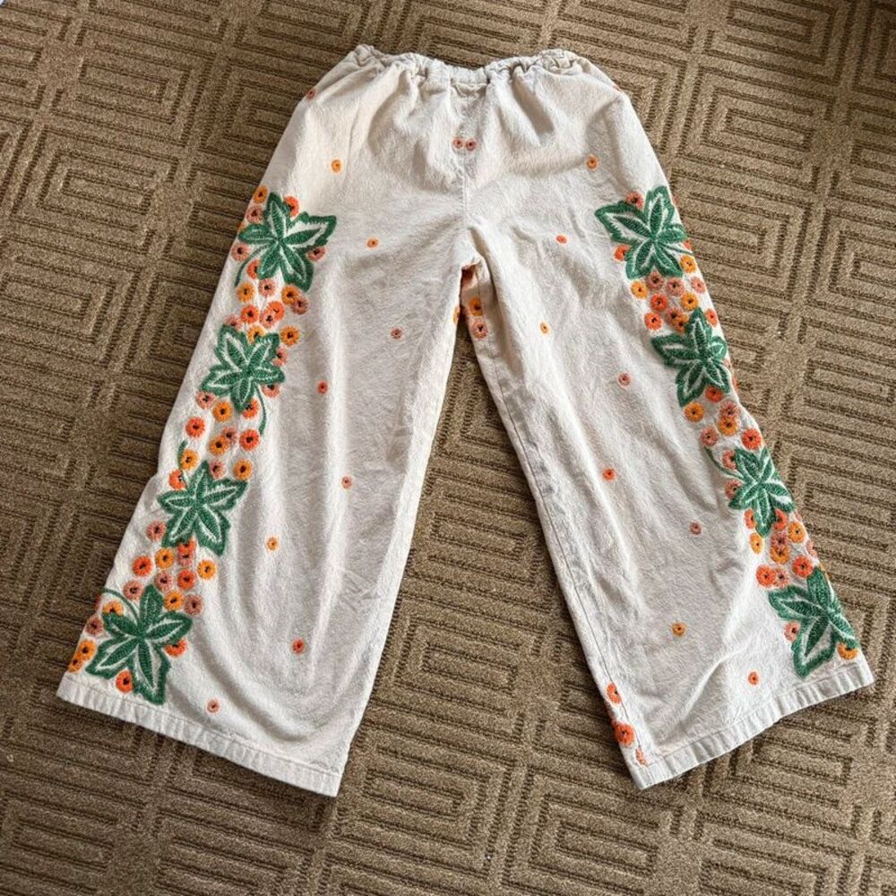Handmade Wide-Leg Pants - Picture 2 of 5